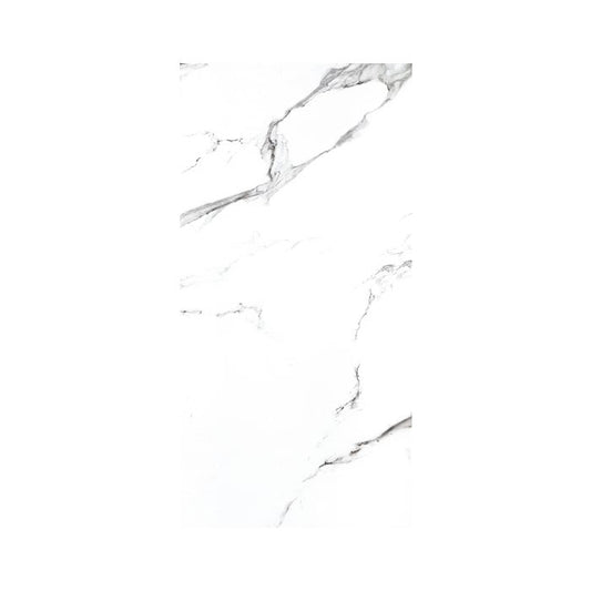 OLYMPIA TILE + STONE - Carrara X Series - Porcelain Tile - D White - 12" x 24"