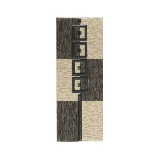 OLYMPIA TILE + STONE - Splendour Series - Glazed Wall Tile - Taupe/Brown - Listello