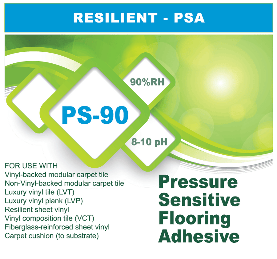 Kennedy - Pressure Sensitive Flooring Adhesive - PS-90 PSA - 1G PAIL