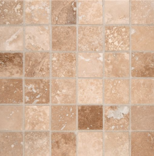 MSI - Travertine Tile - Tuscany Ivory - 2" x 2"
