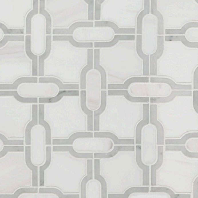 MSI - Bianco Dolomite Collection - Gridwork - Polished Finish