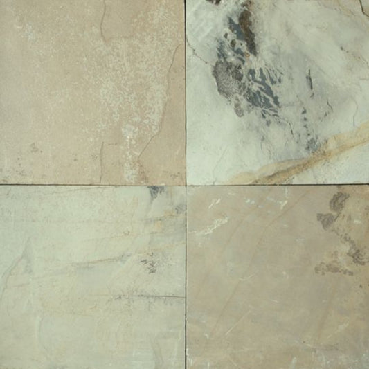 OLYMPIA TILE + STONE - Slate Series - Tile - Indian Autumn Other - 16" x 16"