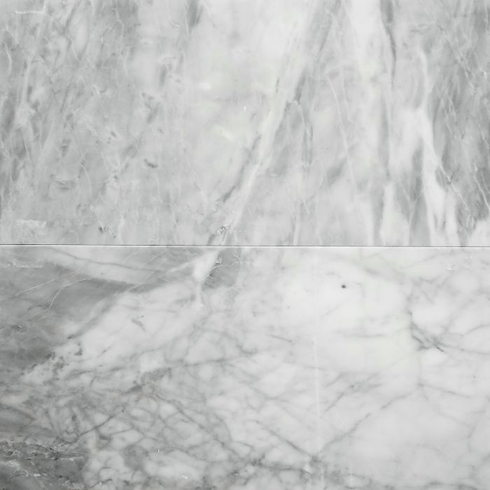 OLYMPIA TILE + STONE - 3D - Tile - D Bardiglio Nuvolato - 12" x 24"
