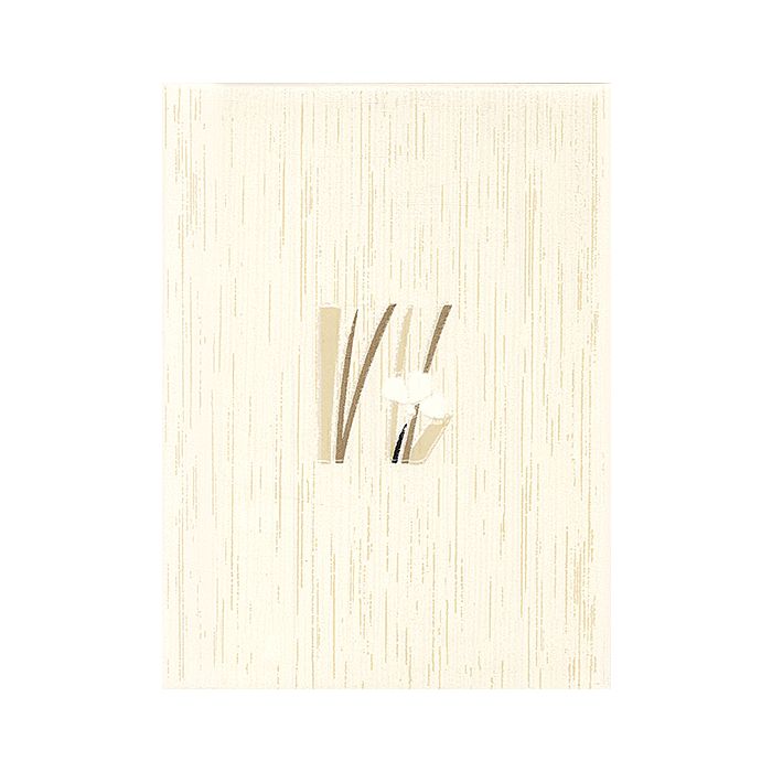 OLYMPIA TILE + STONE - Bamboo Series - Glazed Wall Tile - Beige Floral - 6" x 8"