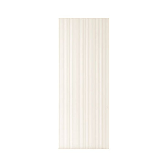OLYMPIA TILE + STONE - 3D - Glazed Wall Tile - D Biscuit Linear - 8" x 20"