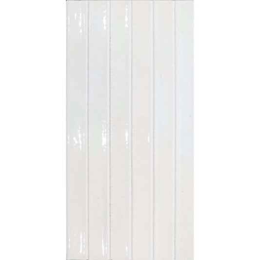 OLYMPIA TILE + STONE - Gem Series - Porcelain Tile - Bianco - 5" x 10"