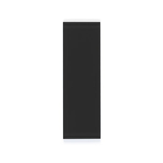 OLYMPIA TILE + STONE - 3D - Glass Tile - D Black Wet - 4" x 16"