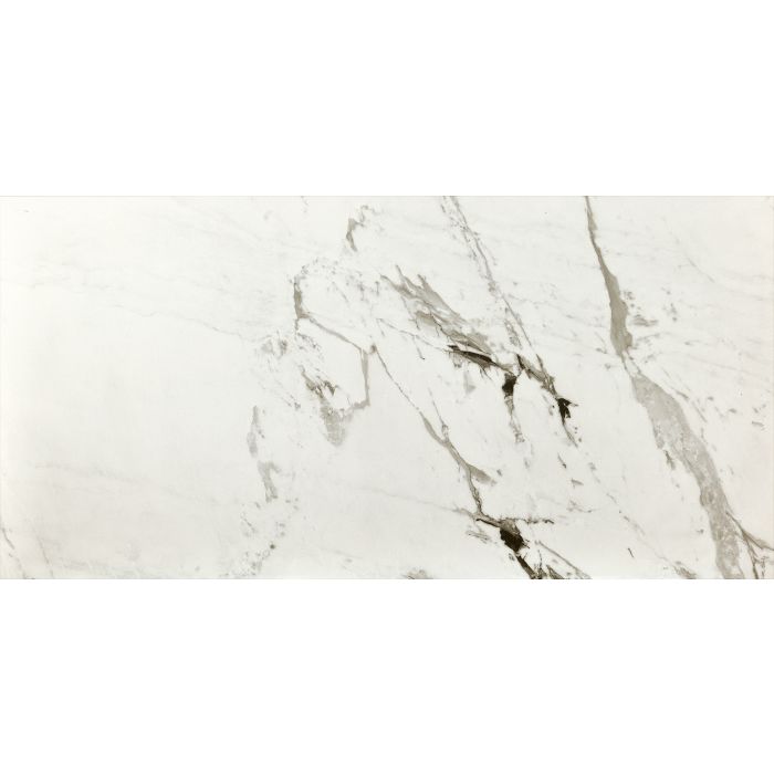 OLYMPIA TILE + STONE - Marmorea Series - Porcelain Tile - Breccia White - 12" x 24"