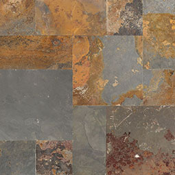 MSI - Slate Tile - California Gold Ashler - Pattern