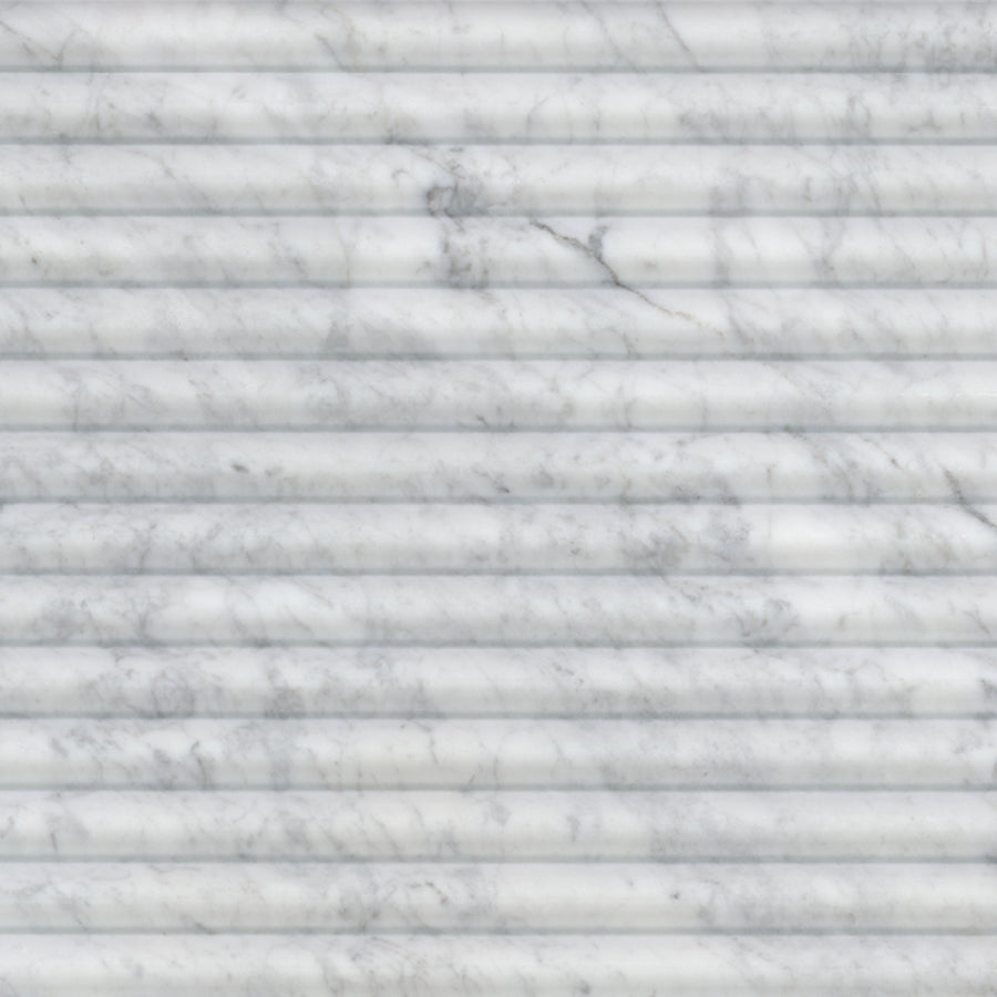 MSI - CARRARA WHITE MILANO RIBBO HONED - Tile - 12" x 24"