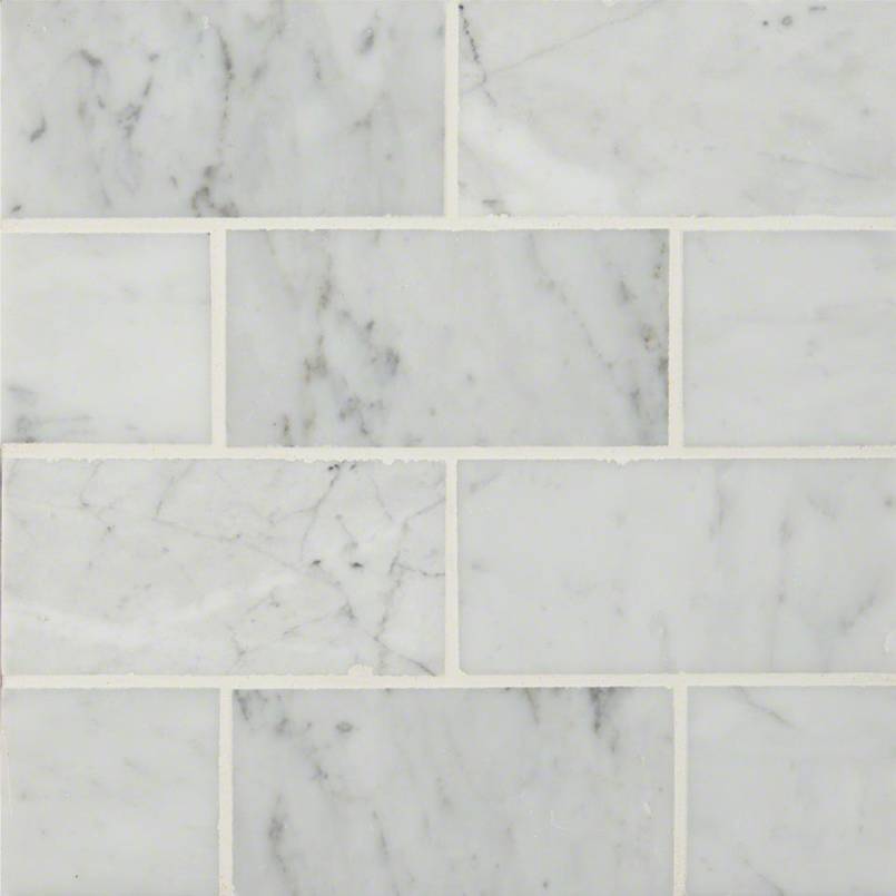 MSI - CARRARA WHITE - Tile - 3" x 6"