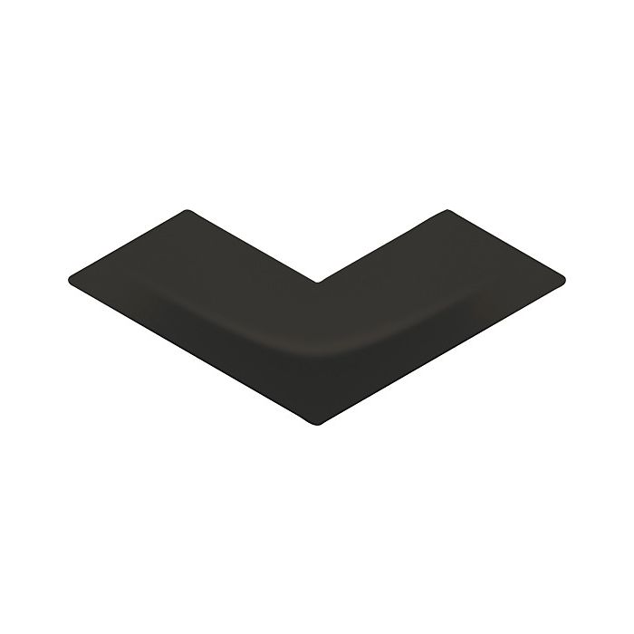 OLYMPIA TILE + STONE - Arc Series - Glazed Wall Tile - Carbon Black - 5" x 12"