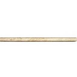 MSI - Travertine Tile - Chiaro Pencil Molding - Honed Finish