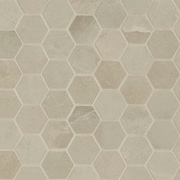 MSI - SANDE CREAM HEXAGON MATTE - Tile - 2" x 2"