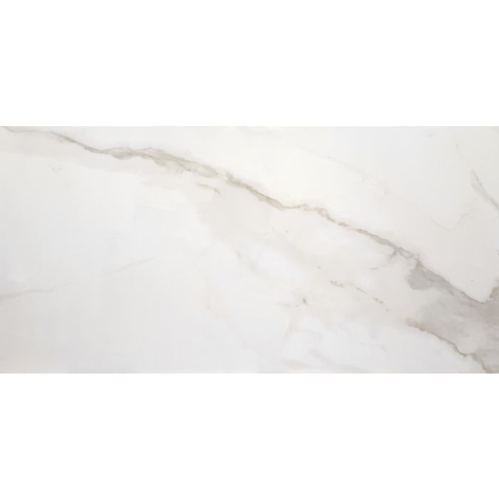 OLYMPIA TILE + STONE - Eterna Series - Porcelain Tile - Calacatta Taupe - 24" x 48"