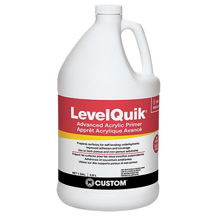 Custom Building Products - LevelQuik Advanced Acrylic Primer - 3.79 L (1 US gal)
