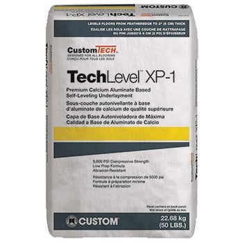 CustomTech - TechLevel XP-1 Self-Leveling Underlayment - 50 lb (22.7 kg) Bag
