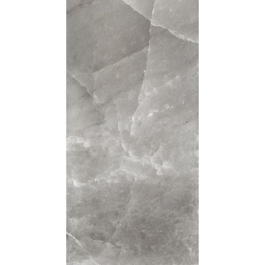 OLYMPIA TILE + STONE - Crystal Stone Series - Porcelain Tile - Grey - 24" x 48"