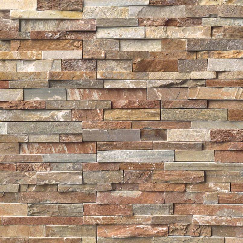 MSI - RockMount™ Stacked Stone Panels - Golden White - 6" x 18"