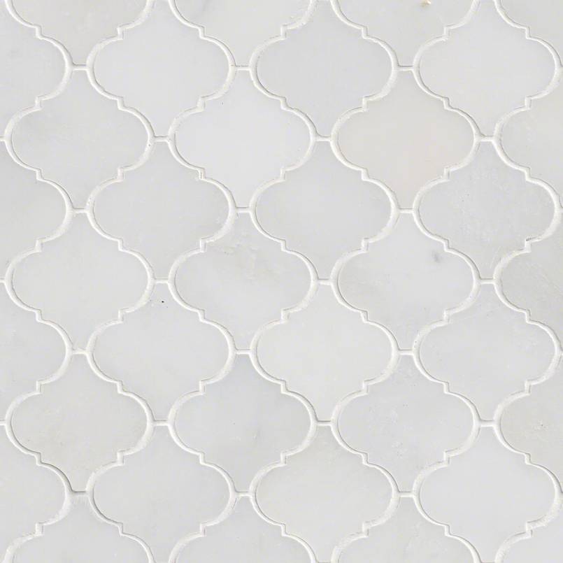MSI - Greecian White Arabesque Mosaic - Tile - PATTERN