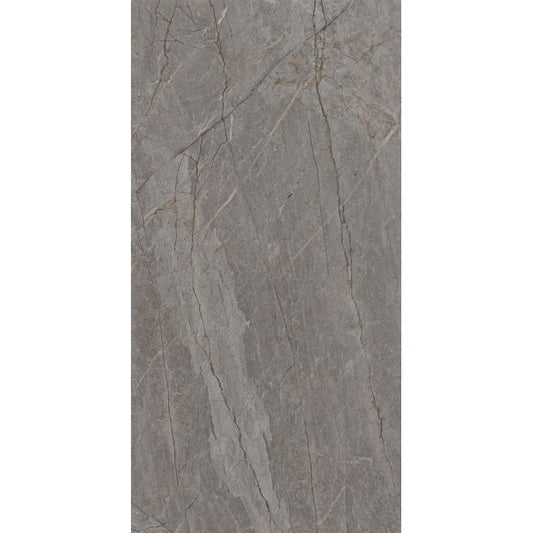 OLYMPIA TILE + STONE - Joliet Series - Porcelain Tile - Grey Brushed - 24" x 48"