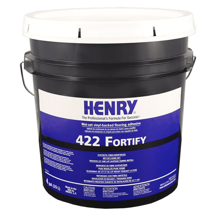 Henry - 422 Fortify Wet-Set Vinyl-Backed Flooring Adhesive - 15.14 L (4 US gal)