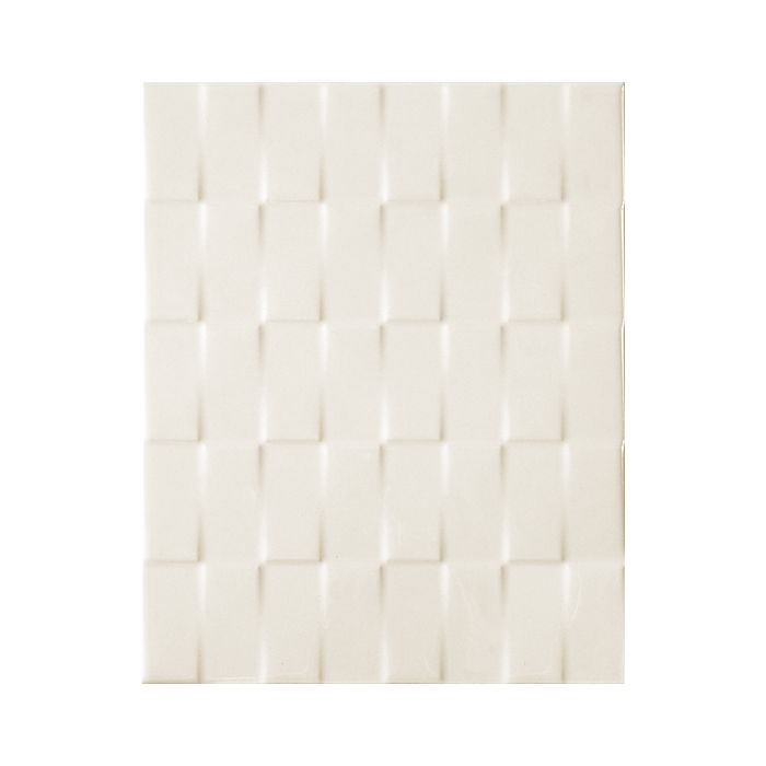 OLYMPIA TILE + STONE - Uniwall & Weave Series - Glazed Wall Tile - Ivory Weave - 8" x 10"