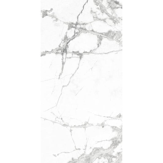OLYMPIA TILE + STONE - Eterna Series - Porcelain Tile - Invisible White - 24" x 48"