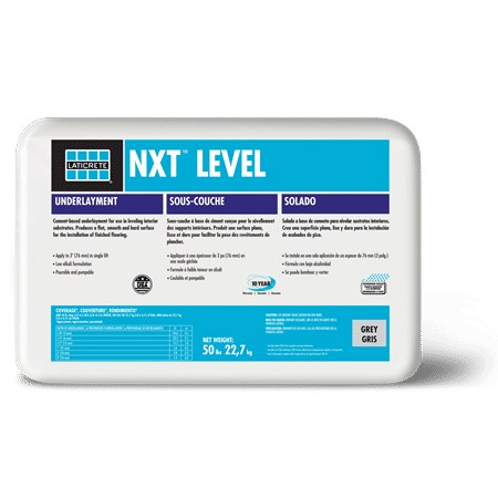Laticrete - NXT Level Floor Underlayment Leveler, Grey - 50 lb (22.7 kg) Bag