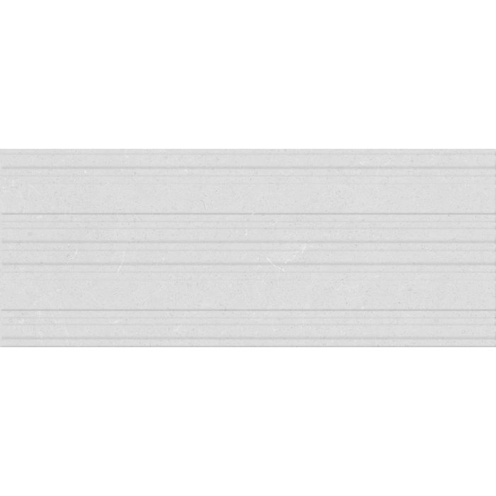 OLYMPIA TILE + STONE - Madison Series - Glazed Wall Tile - Light Grey Decor - 8" x 20"