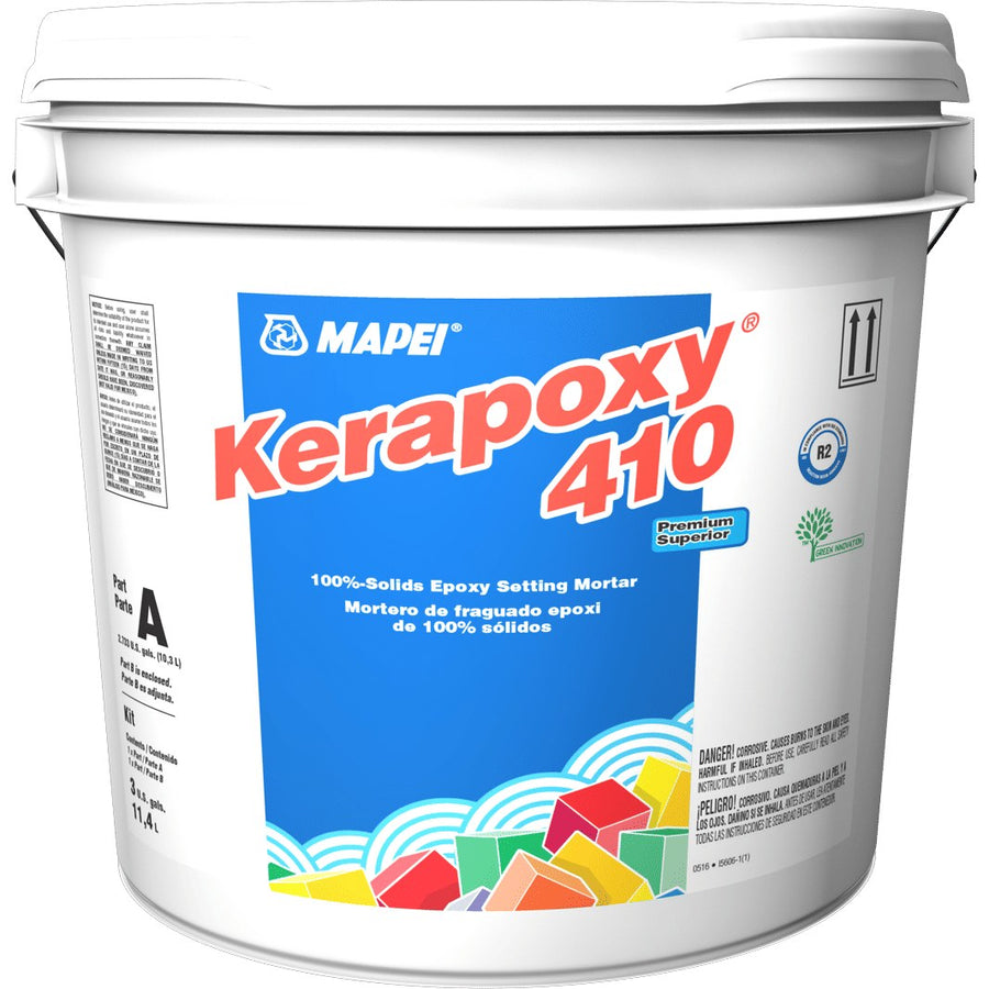 Mapei - Kerapoxy 410 Premium Epoxy Setting Mortar 100% Solids - 11.4 L (3 US gal)