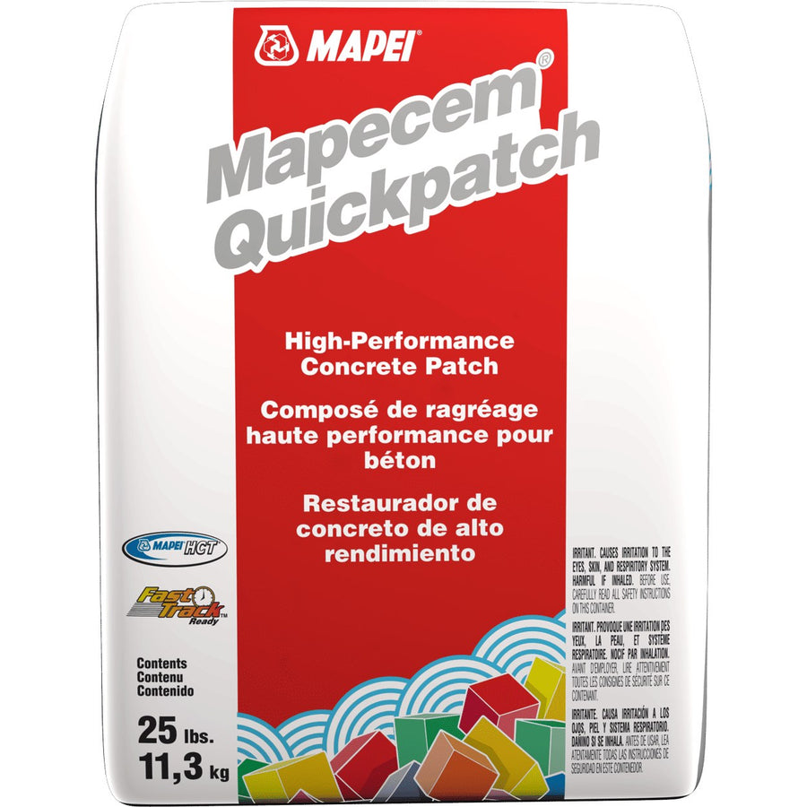 Mapei - Mapecem Quickpatch High-Performance Concrete Patch - 25 lb (11.3 kg) Bag