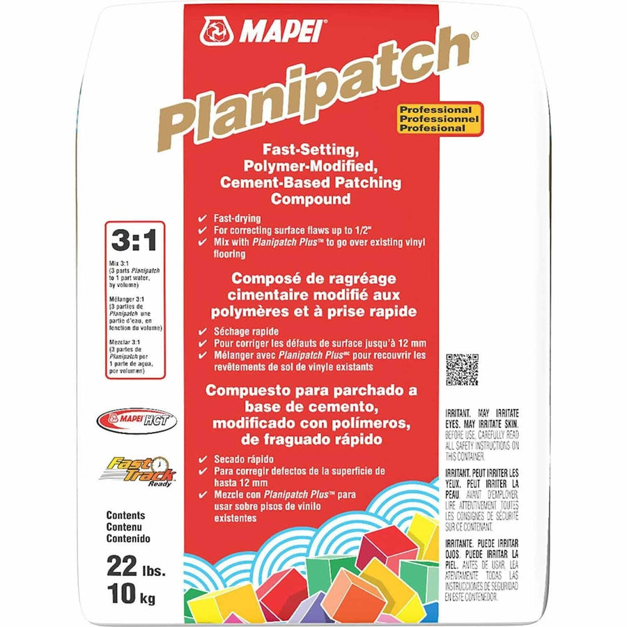 Mapei - Planipatch Fast-Setting Polymer-Modified Cement-Based Patching Compound - 22 lb (10.0 kg) Bag