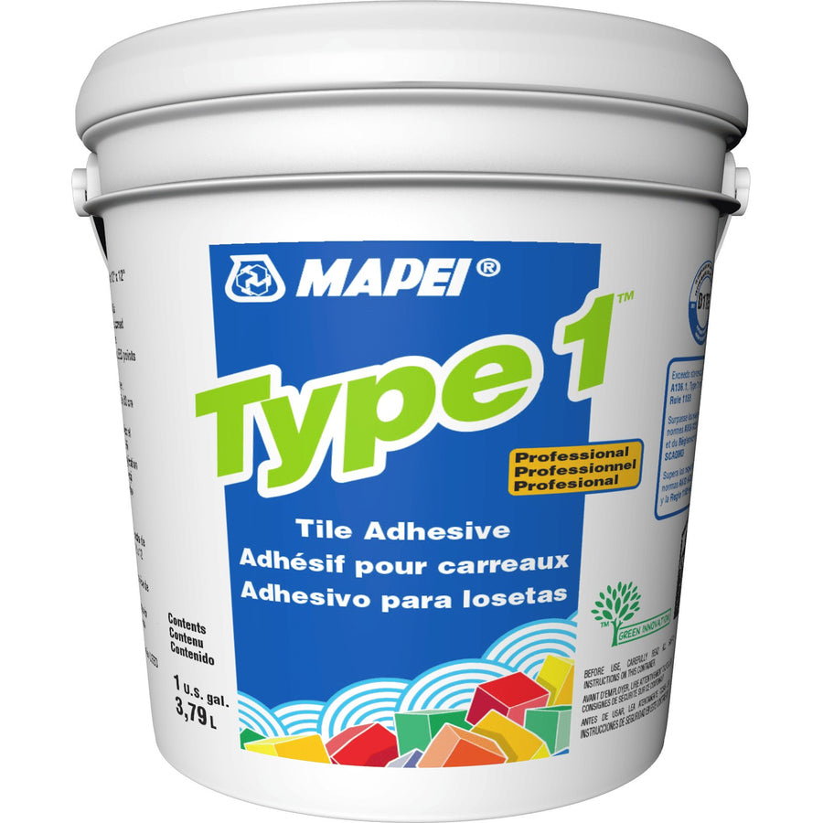 Mapei - Type 1 Premium Tile Adhesive - 3.79 L (1 US gal)