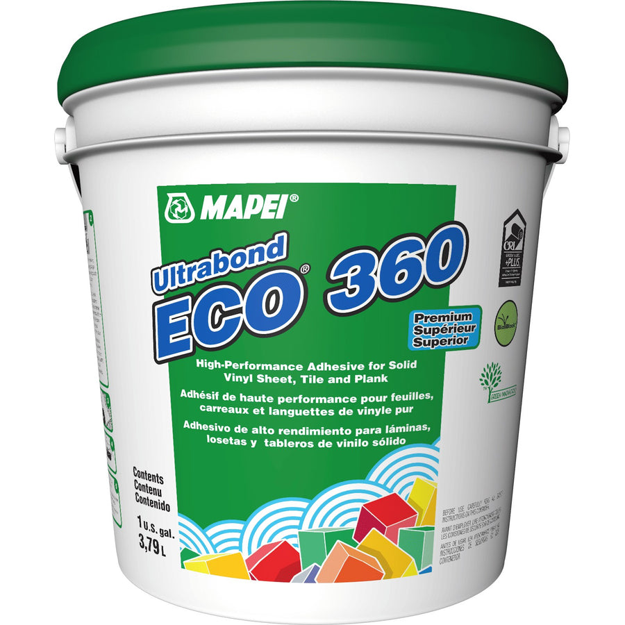 Mapei - Ultrabond ECO 360 Premium High-Performance Adhesive - 3.79 L (1 US gal)