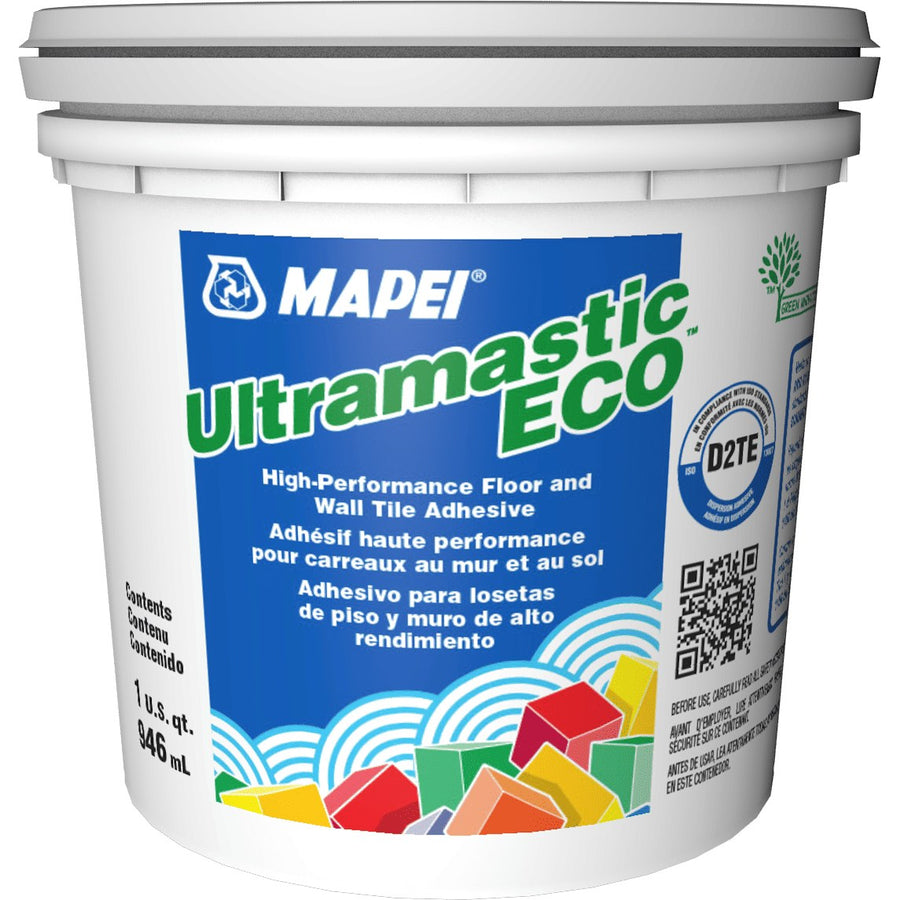Mapei - Ultramastic ECO High-Performance Floor & Wall Tile Adhesive - 946 mL (1 US qt)