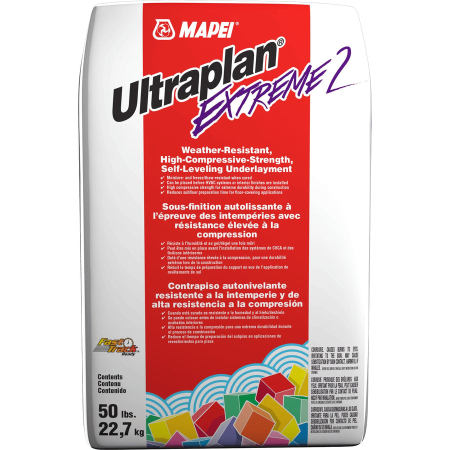 Mapei - Ultraplan Extreme 2 Weather-Resistant Self-Leveling Underlayment - 50 lb (22.7 kg) Bag