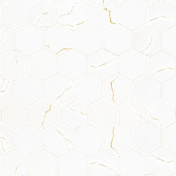 MSI - MIRAGGIO GOLD HEXAGON - Tile - 2" x 2"