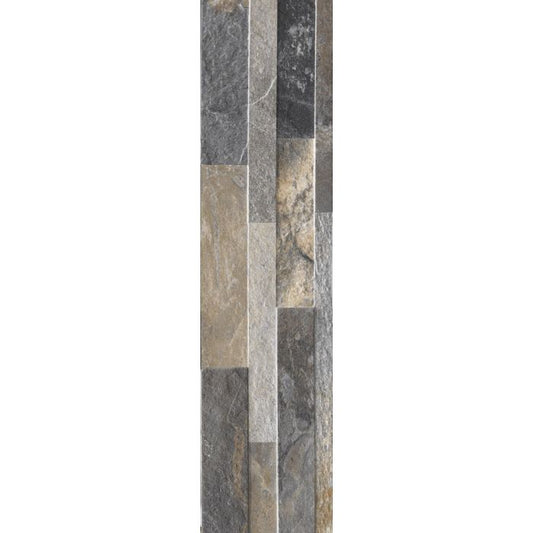 OLYMPIA TILE + STONE - Cubics Series - Porcelain Tile - Multicolour - 6" x 24"