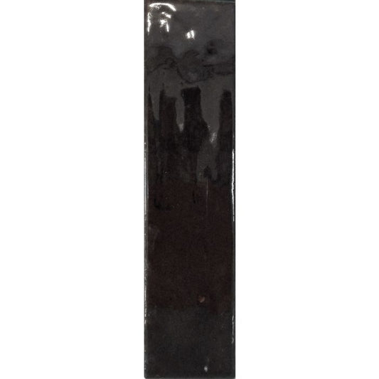 OLYMPIA TILE + STONE - Gem Series - Porcelain Tile - Nero - 2" x 10"