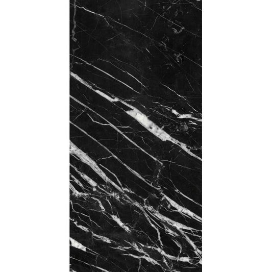 OLYMPIA TILE + STONE - 3D - Tile - D Nero Marquina - 12" x 12"