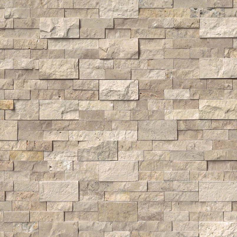 MSI - RockMount™ Stacked Stone Panels - Roman Beige - 6" x 24"