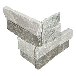 MSI - RockMount™ Stacked Stone M Series Panels - Sierra Blue Mini Corner - 4.5" x 9"