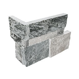 MSI - XL RockMount™ Stacked Stone Panels - Sierra Blue Corners - 9" x 18"