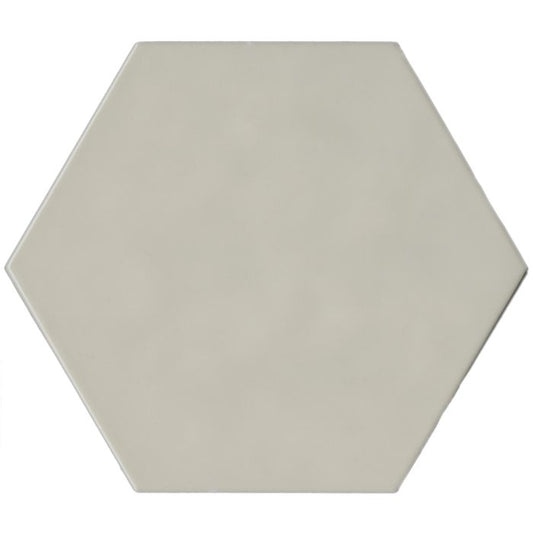 OLYMPIA TILE + STONE - Oxford Series - Porcelain Tile - Taupe Hexagon - Hexagon