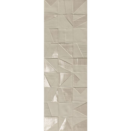 OLYMPIA TILE + STONE - Mat & More Series - Glazed Wall Tile - Taupe Decor - 10" x 30"