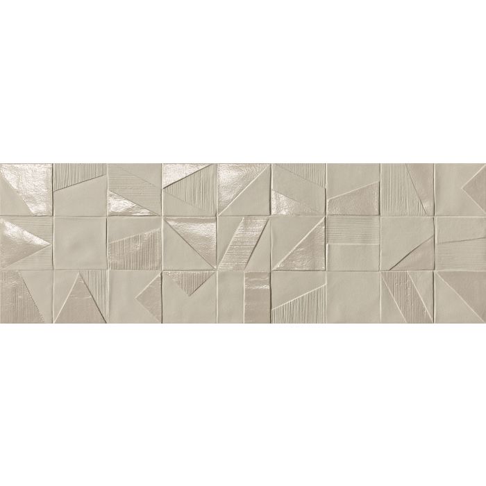 OLYMPIA TILE + STONE - Mat & More Series - Glazed Wall Tile - Taupe Decor - 10" x 30"