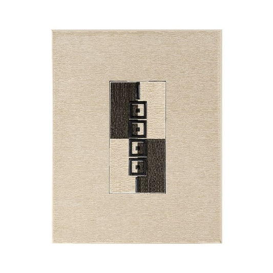OLYMPIA TILE + STONE - Splendour Series - Glazed Wall Tile - Taupe Decor - 8" x 10"