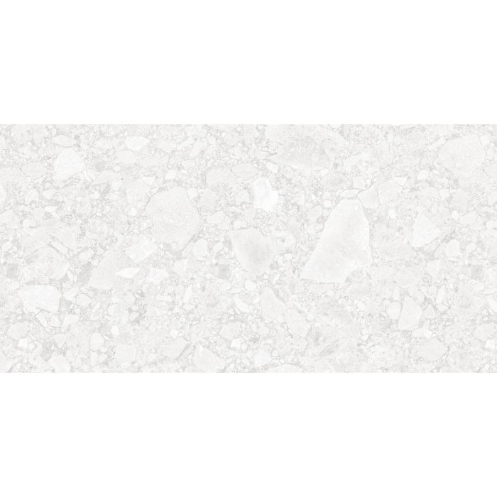 OLYMPIA TILE + STONE - Ceppo Di Grey Series - Porcelain Tile - White - 12" x 24"