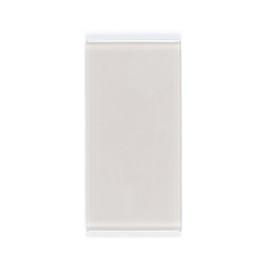 OLYMPIA TILE + STONE - 3D - Glass Tile - D Warm Grey - 3" x 6"